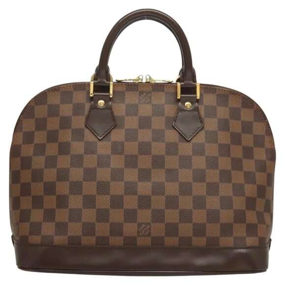LOUIS VUITTON Damier Ebene Alma Hand Bag - Picture 2 of 15